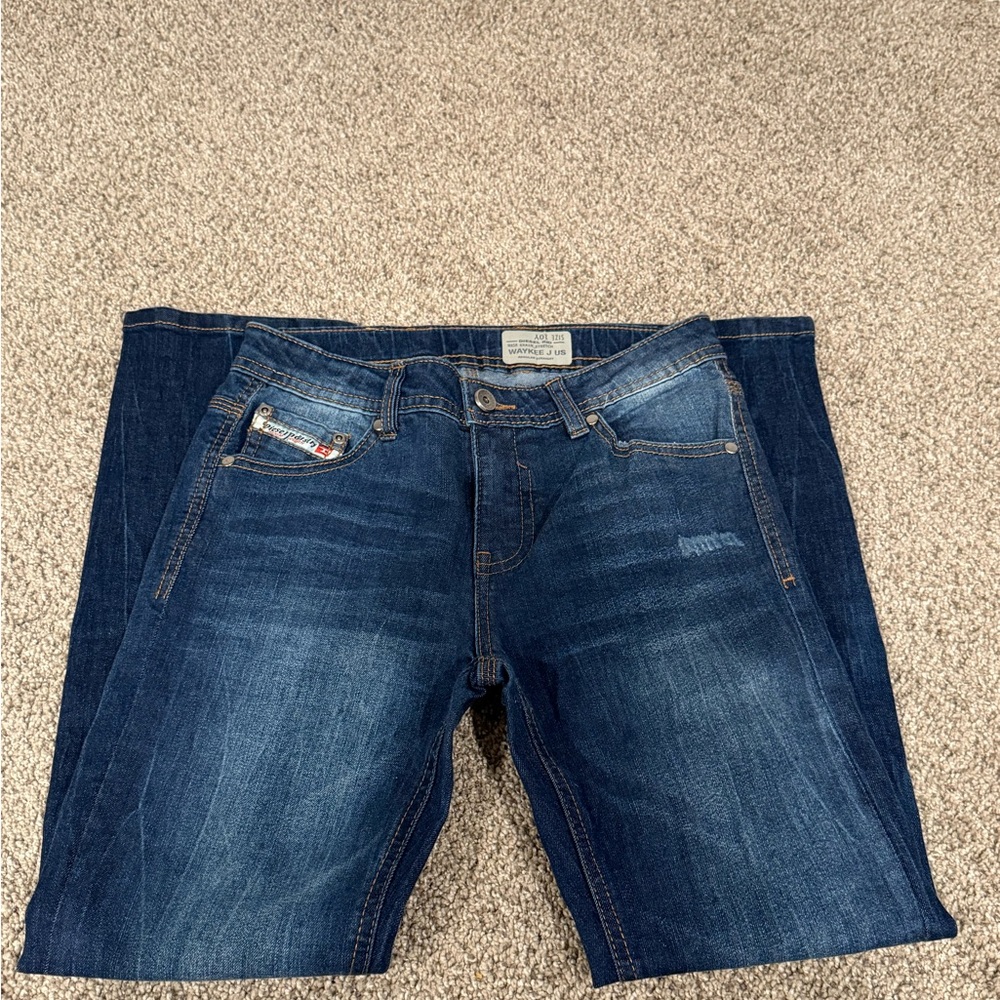 Boys slim  Fit Denim Jeans - Deep Blue